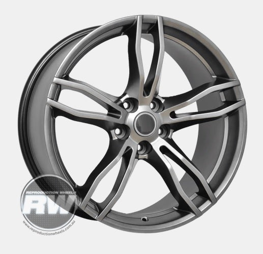 GEN-F2 SV RAPIER 20 INCH DARK STAINLESS VE VF REPLICA WHEEL AND TYRE PACKAGES