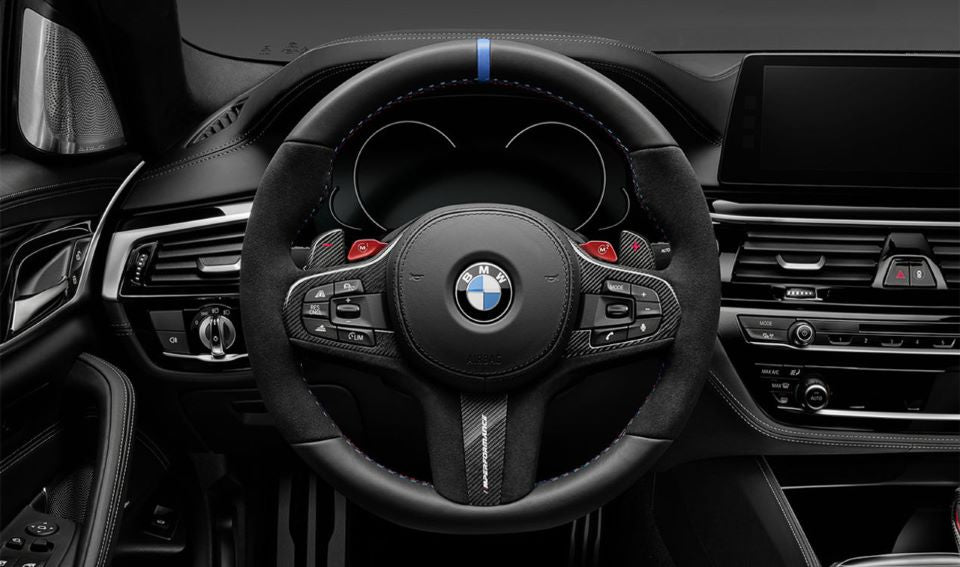 BMW Custom Leather Alcantara Steering Wheel 2020 on
