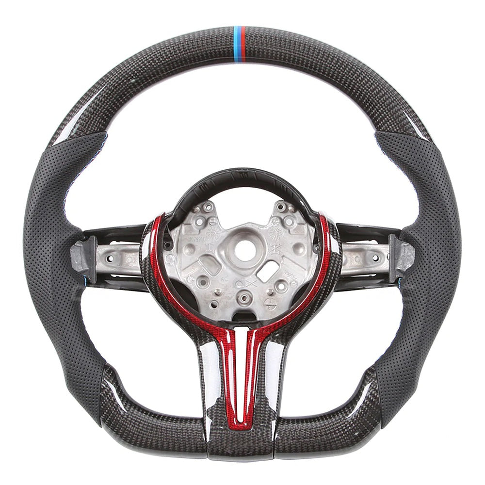 BMW M Style Carbon Fibre Steering Wheel 2011 on