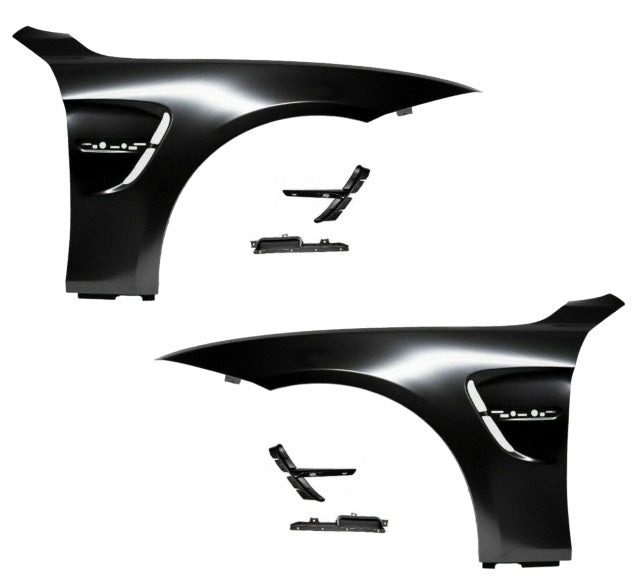 BMW M3 Style Steel Fenders F30 F35 3 Series - Flexx Motorsport