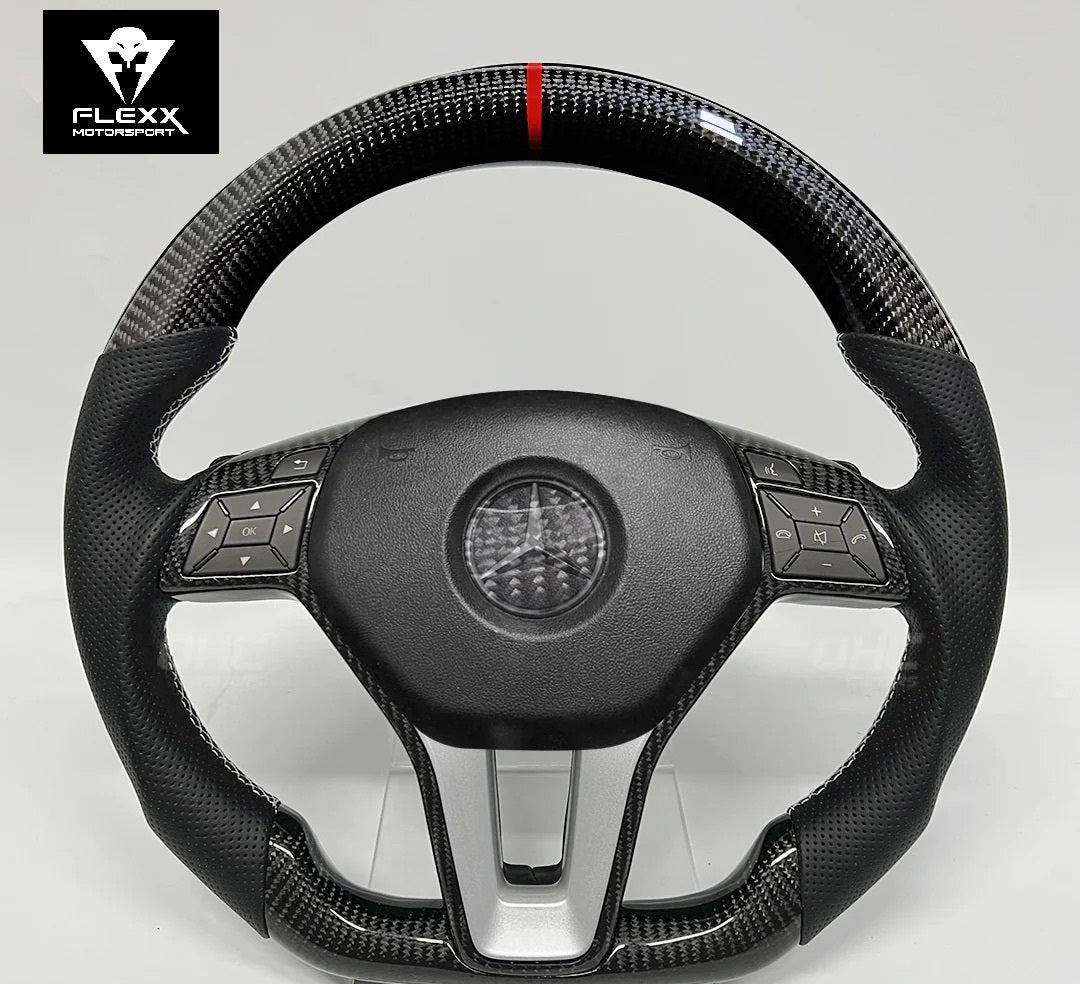 Mercedes Custom Carbon Fibre Steering Wheel C E CLA