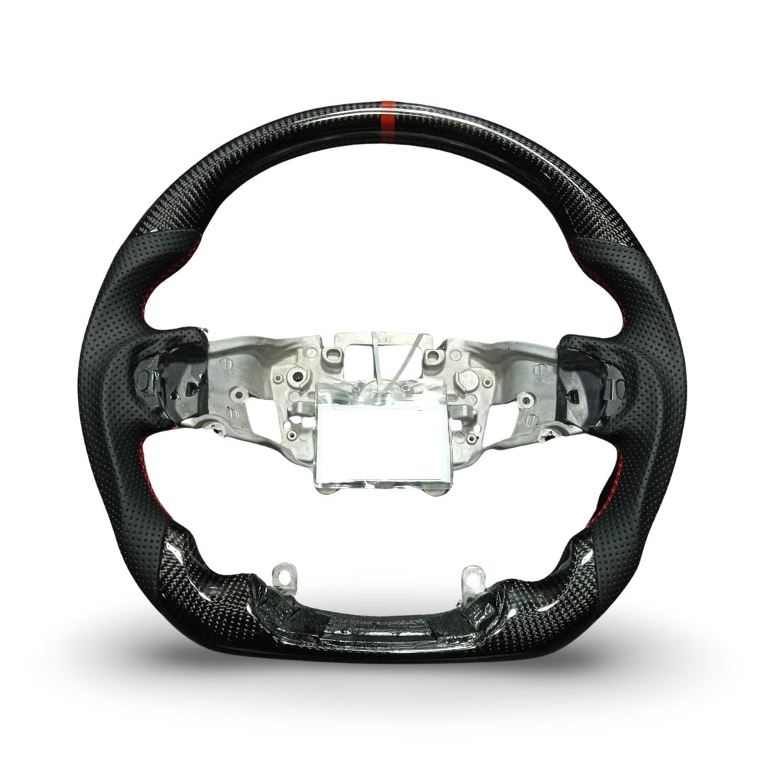 Ranger Raptor Next Gen Carbon fibre Steering Wheel 2022+ Leather