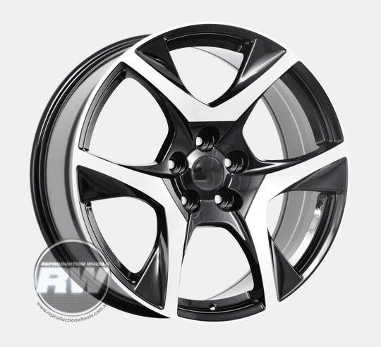 GEN-F2 CLUBSPORT R8 20 INCH BLACK MACHINED VE VF WHEEL AND TYRE PACKAGES
