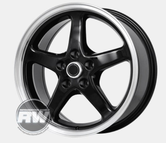 HSV VL GROUP A SS WALKINSHAW 18 INCH BLACK WHEEL AND TYRE PACKAGES