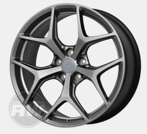 GEN-F2 GTSR SV PANORAMA 20 INCH DARK STAINLESS VE VF REPLICA WHEEL AND TYRE PACKAGES