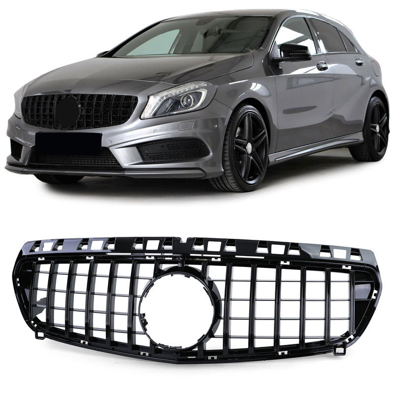 Mercedes A Class GT Panamericana Style Grille Black W176 12&#39;-18&#39;