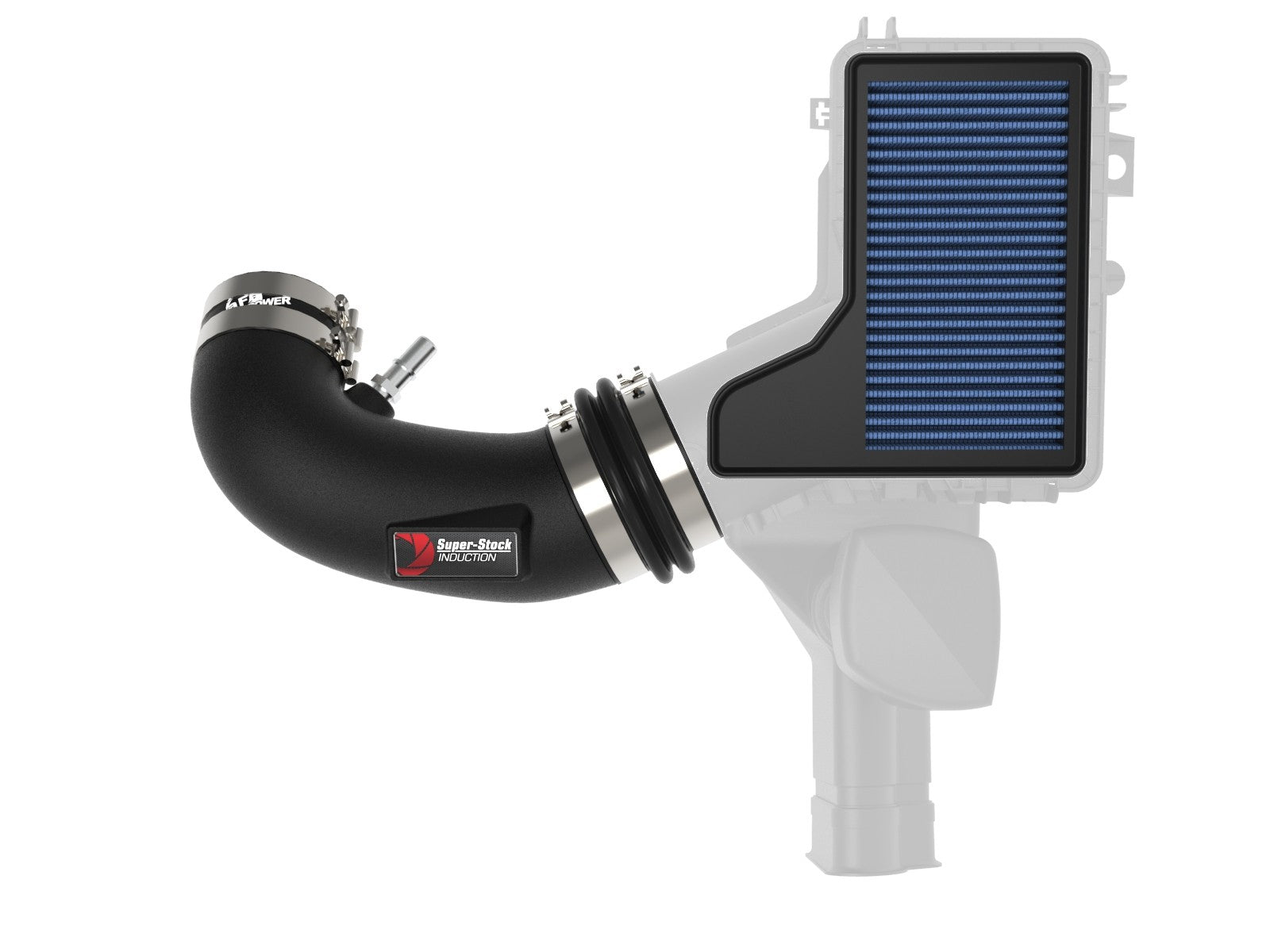 aFe 55-10010R Super Stock Induction System w/ Pro 5R Filter main image 0