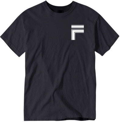 Flexx F Left Logo Tshirt Black