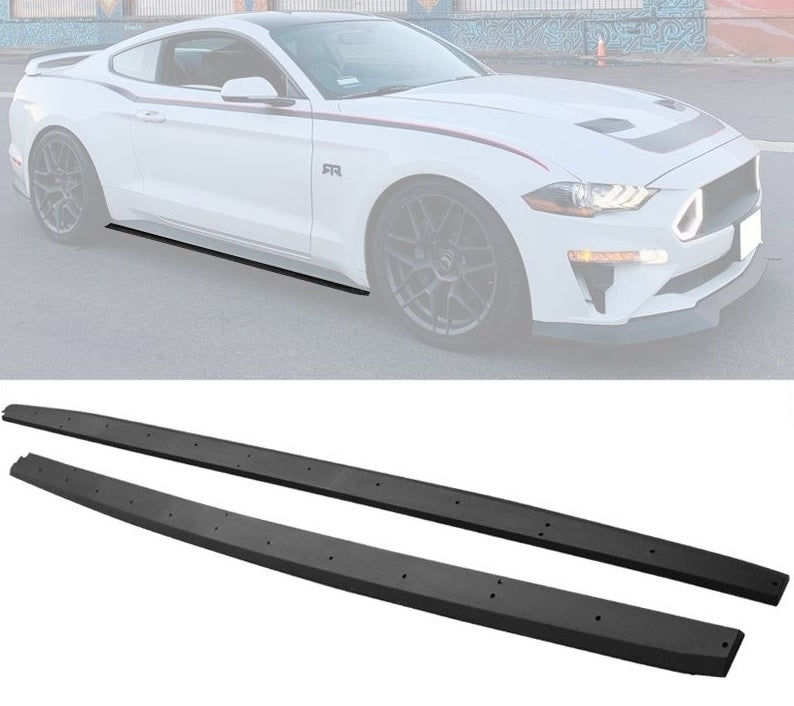 Mustang Side Skirt Extensions 2015+