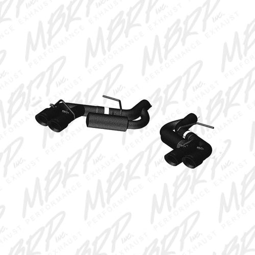 MBRP 16-20+ CAMARO SS/ZL1 3&quot; DUAL AXLE-BACK W/ 4&quot; QUAD DUAL WALL TIPS